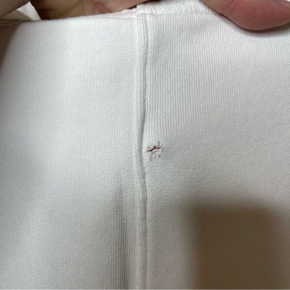 Frank Eileen CATHERINE Favorite Sweatpants in white triple fleece sz XS - Picture 5 of 8